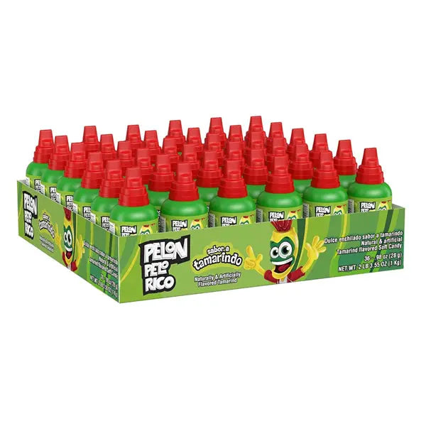 Pelon Pelo Rico Mexican Tamarind Candy 1 oz 36 Count Pelon Pelo Rico